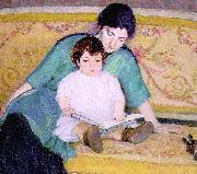 Bernhard Gutmann Mother and Baby Elizabeth Sweden oil painting artist